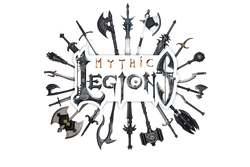 Mythic Legions Logo w/ Weapons