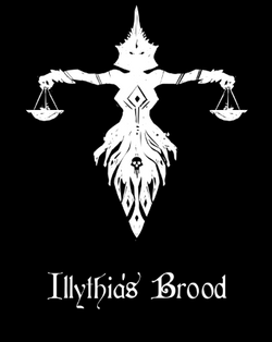 llythia’s Brood Logo Small | Mythic Legions