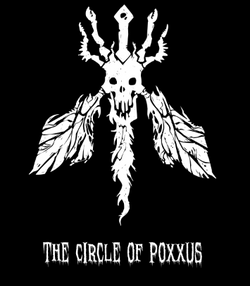 Circle of Poxxus Logo Small | Mythic Legions