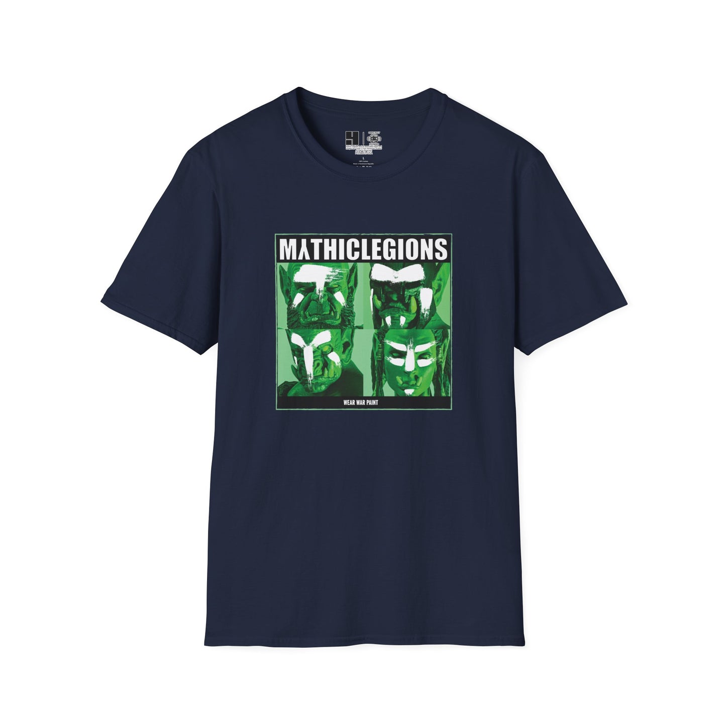 Wear War Paint | Album Homage | Mythic Legions | Soft T - Shirt