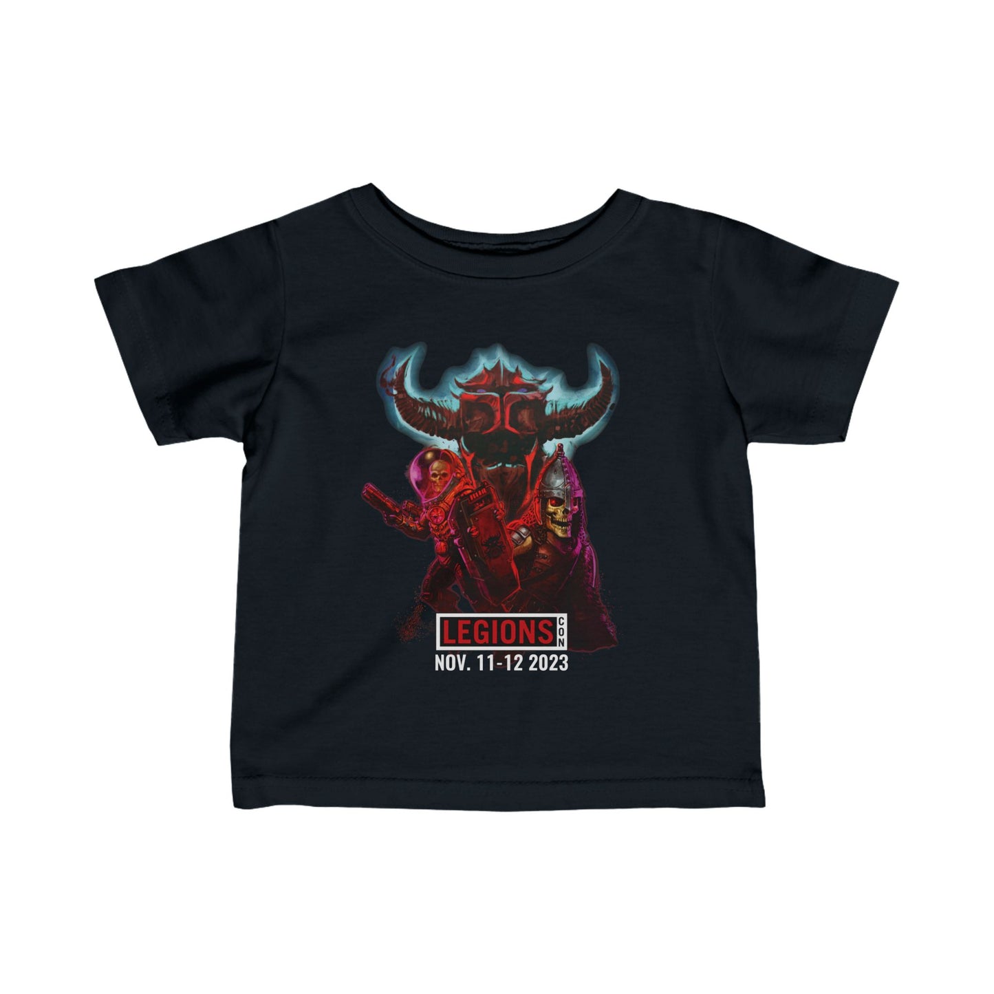 Wal-torr the Mad & Vorgus | LegionsCon | Cosmic & Mythic Legions | Infant T-Shirt