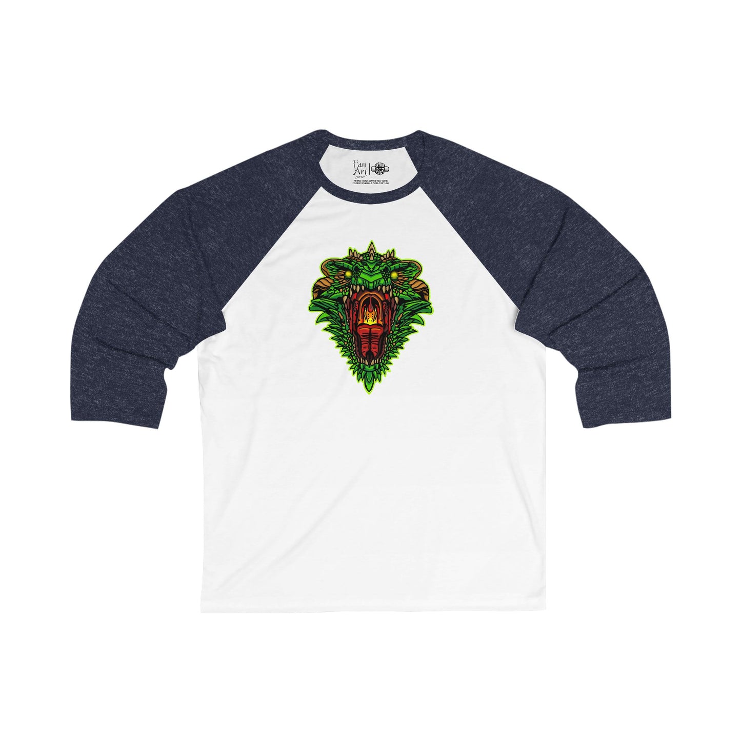 Beyithirr v3 | Mythic Legions | Fan Art | 3\4 Sleeve Baseball T-Shirt