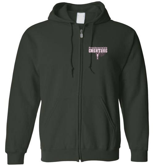 Frankenstein's Creature | Figura Obscura | Full Zip Hooodie