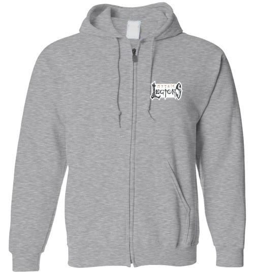 House of the Noble Bear, The Large Logo | Mythic Legions | Full Zip Hoodie