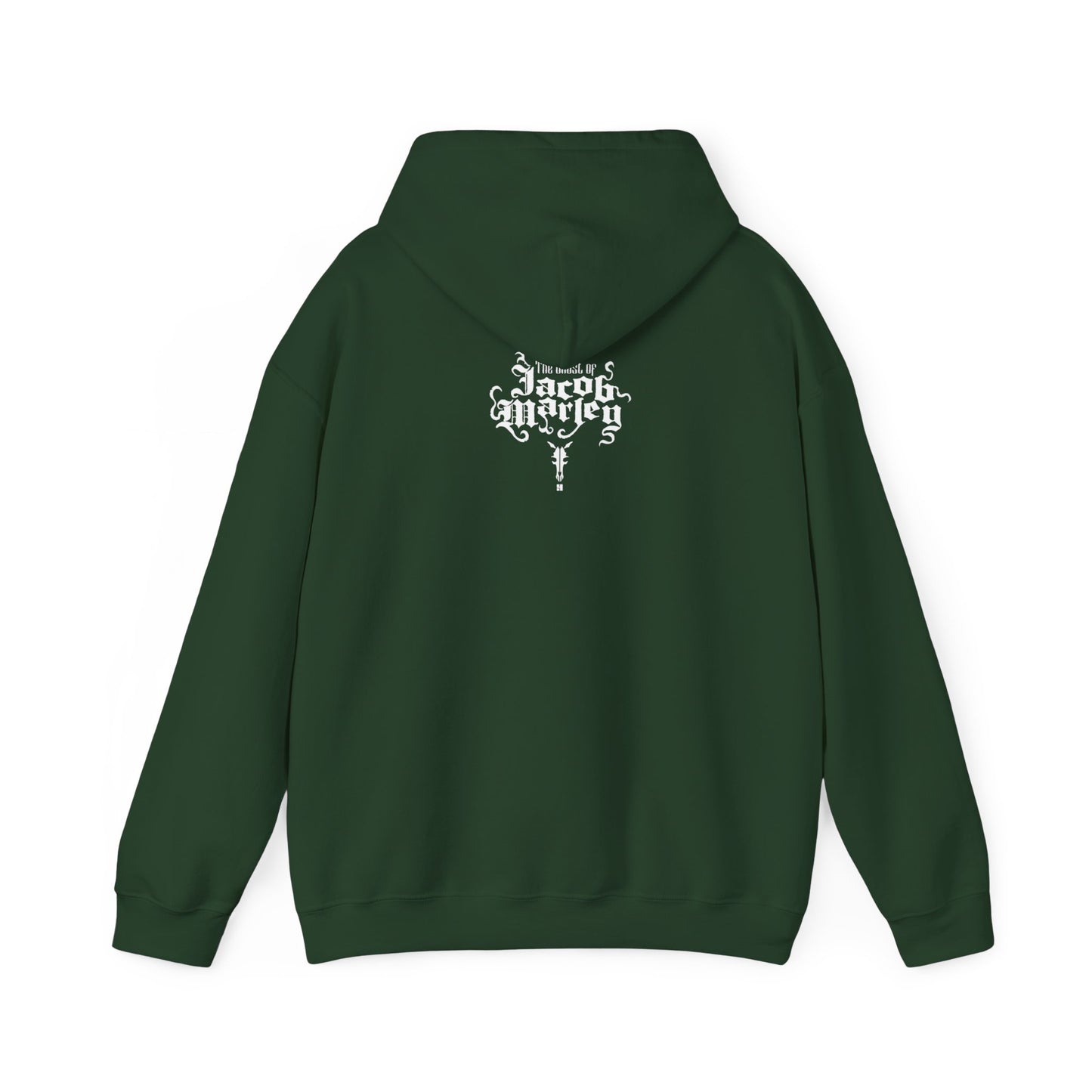 Jacob Marley | White | Figura Obscura | Pullover Hoodie