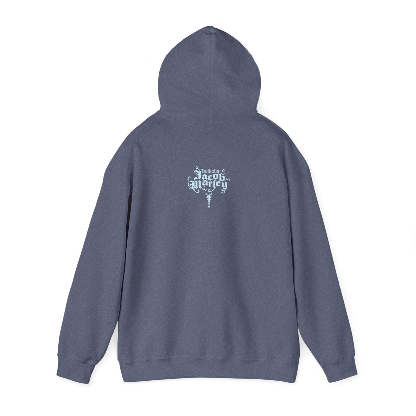 Jacob Marley | Blue/White | Figura Obscura | Pullover Hoodie
