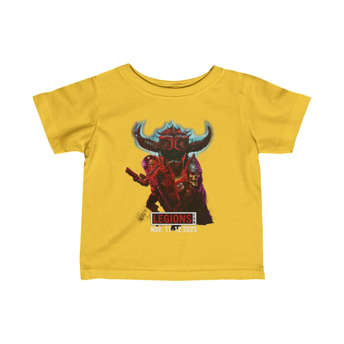 Wal-torr the Mad & Vorgus | LegionsCon | Cosmic & Mythic Legions | Infant T-Shirt