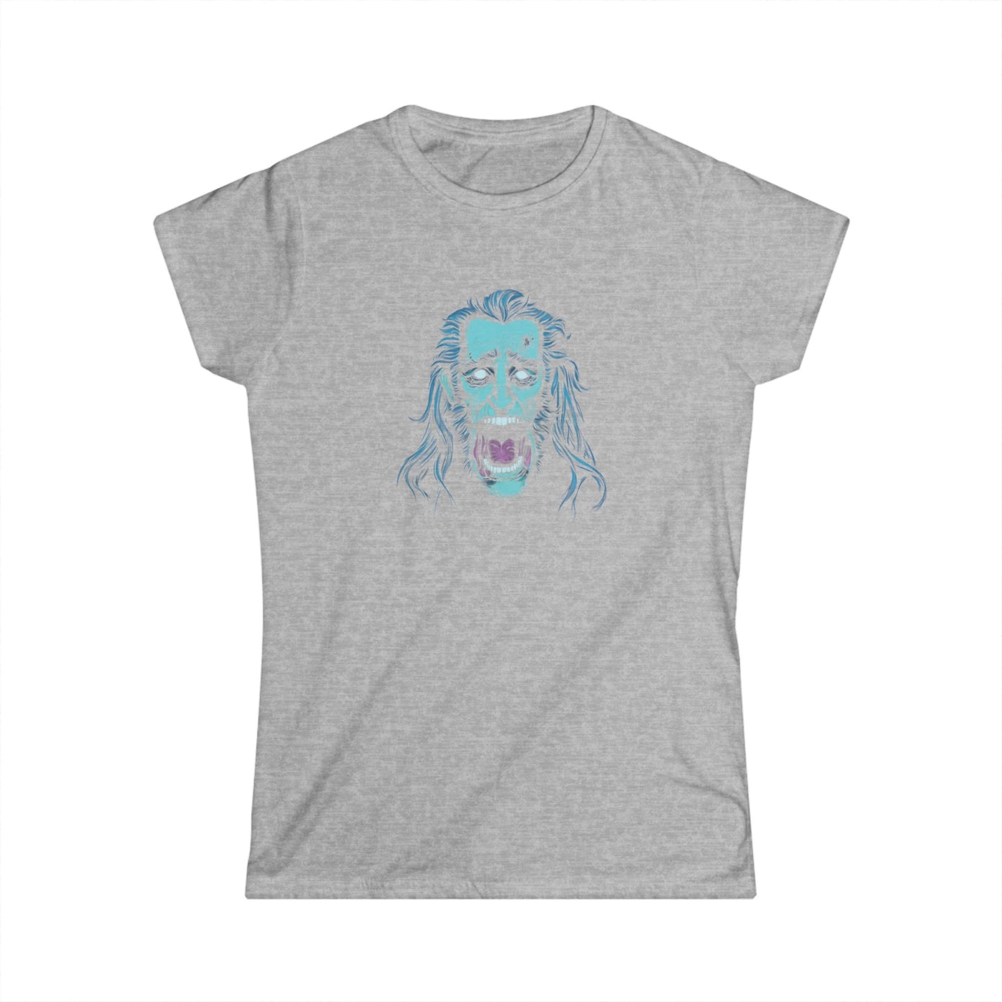 Jacob Marley | Blue/White | Figura Obscura | Women's T-Shirt
