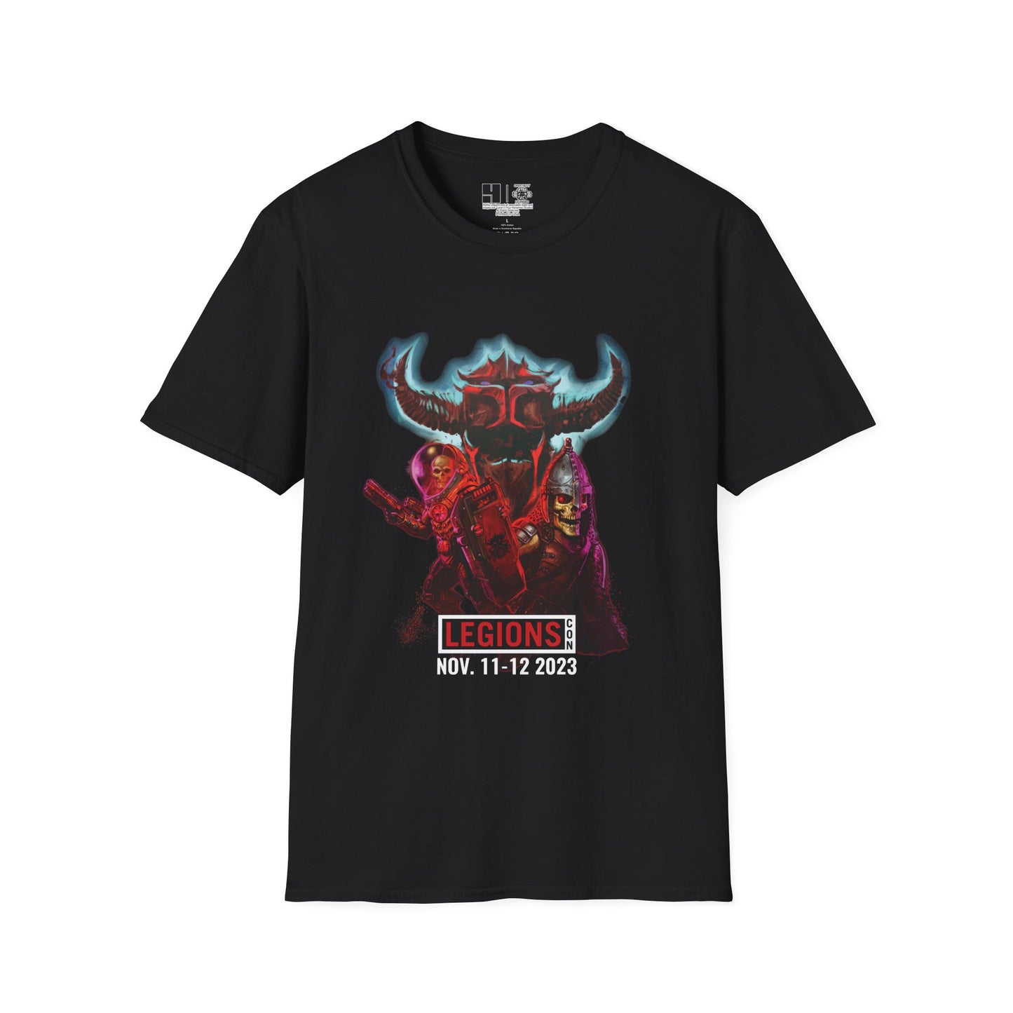 Wal-torr the Mad & Vorgus | LegionsCon | Cosmic & Mythic Legions | Soft T-Shirt