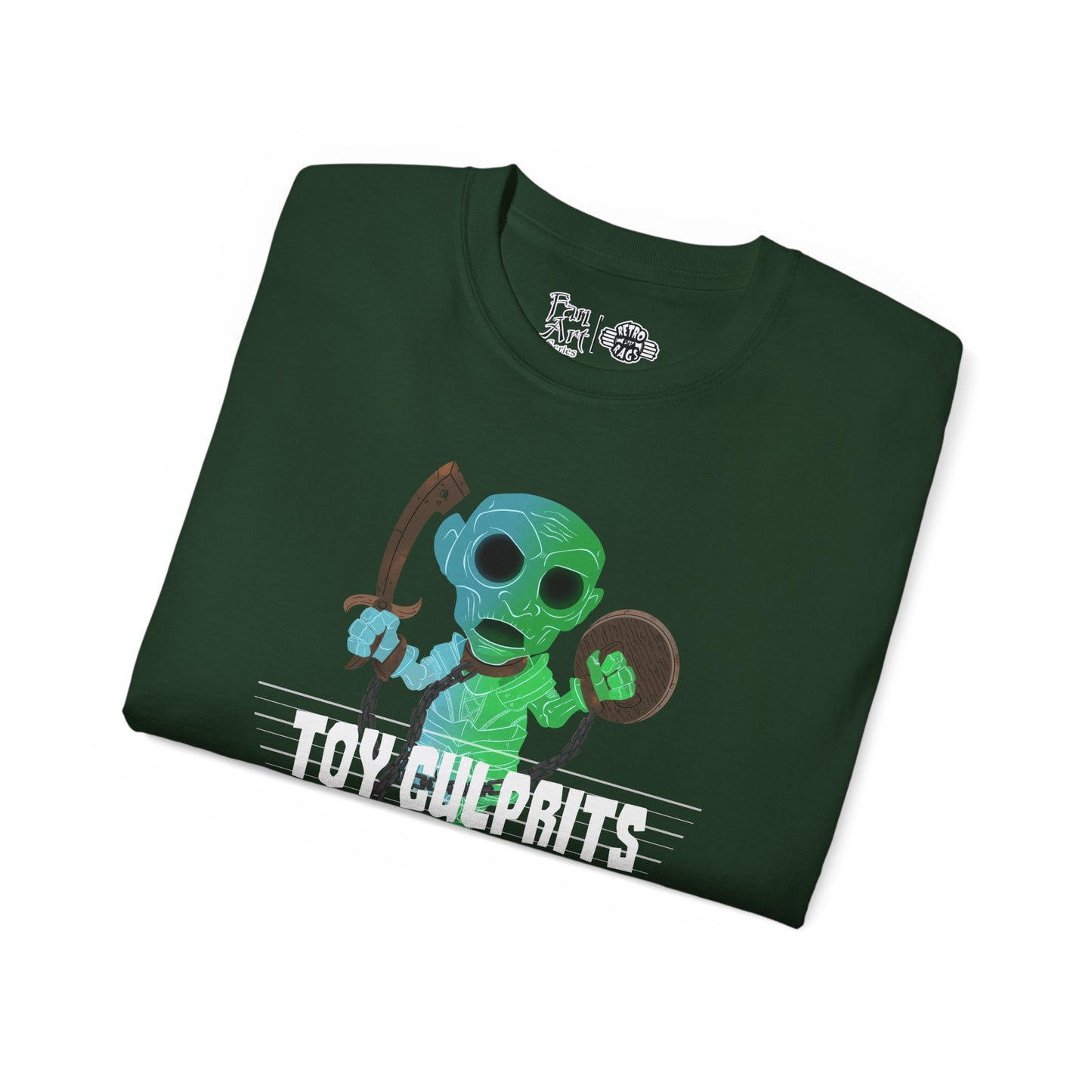 Toy Culprits Blue & Green Ghost | Mythic Legions | Fan Art | Standard T-Shirt