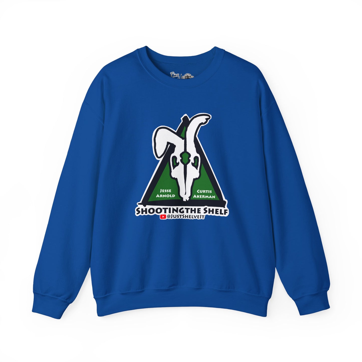 Shooting the Shelf Logo | Mythic Legions | Fan Art | Sweatshirt