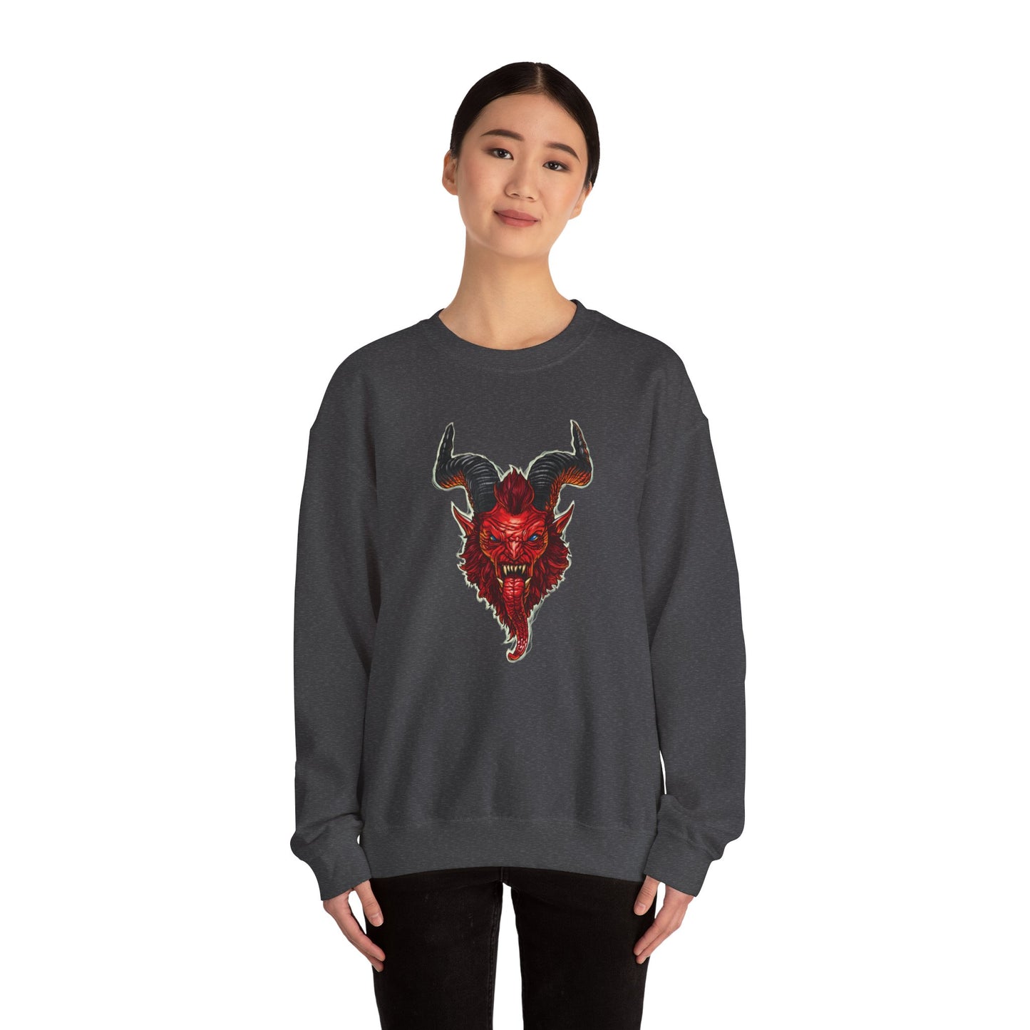 Krampus v2 Red | Figura Obscura | Sweatshirt