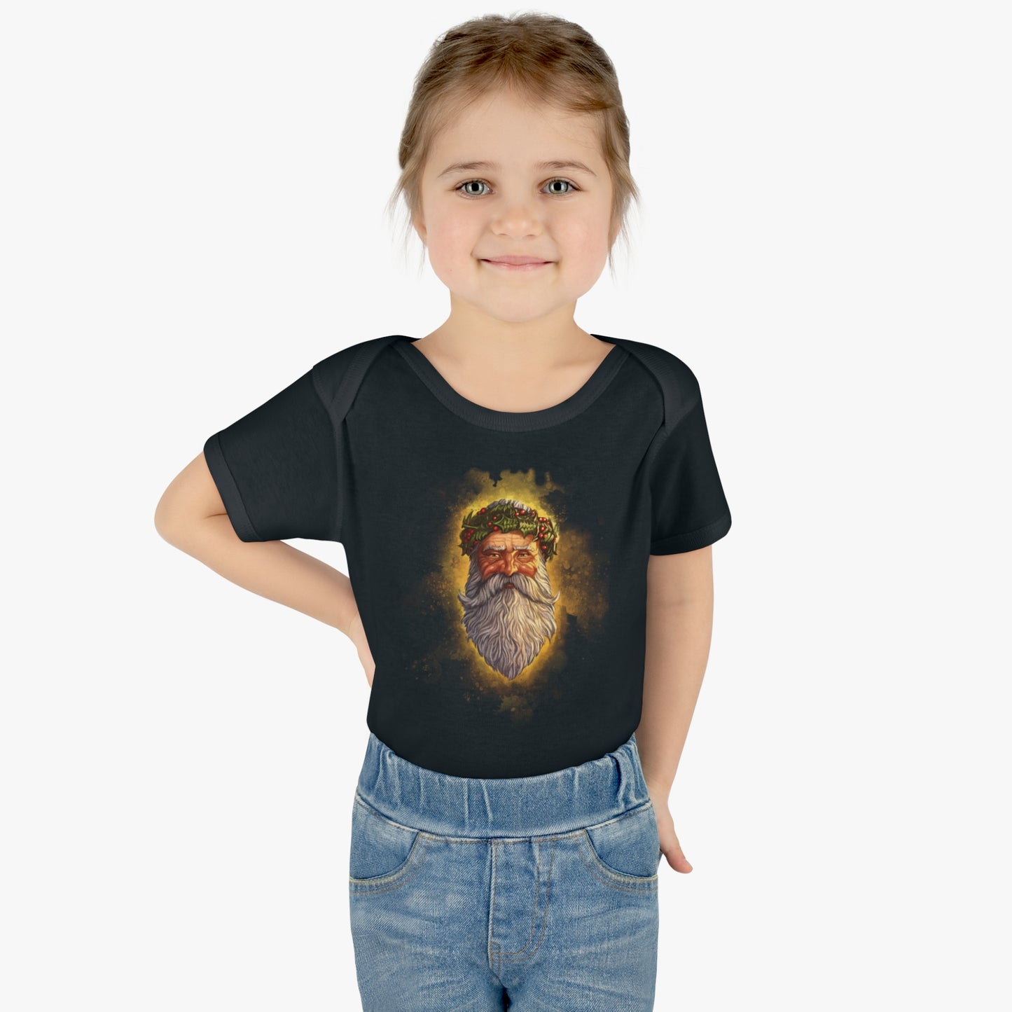 Father Christmas v2 | Figura Obscura | Baby Bodysuit