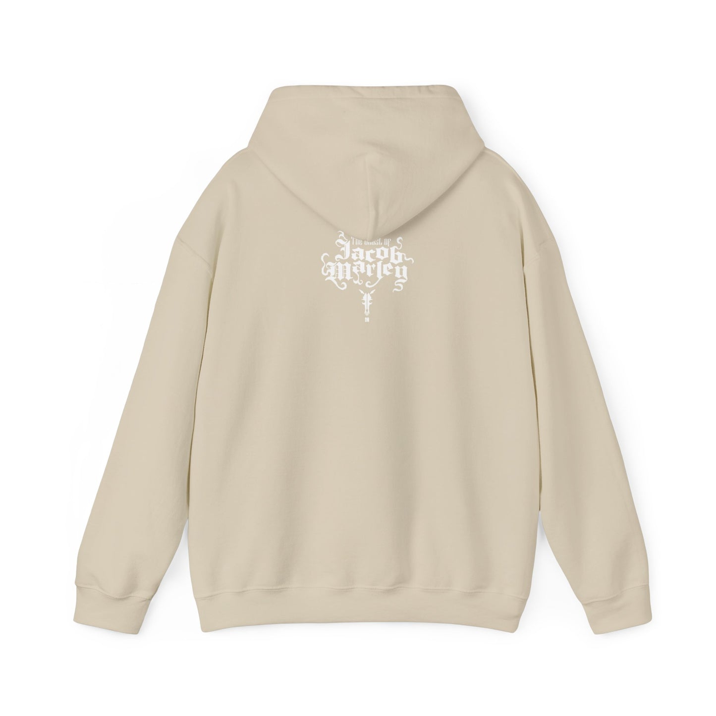 Jacob Marley | White | Figura Obscura | Pullover Hoodie