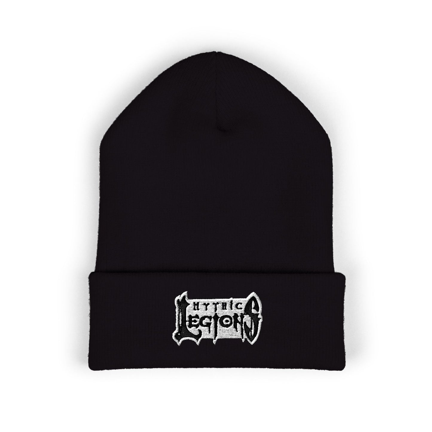 Embroidered Classic Cuffed Beanie | Mythic Legions OG Logo