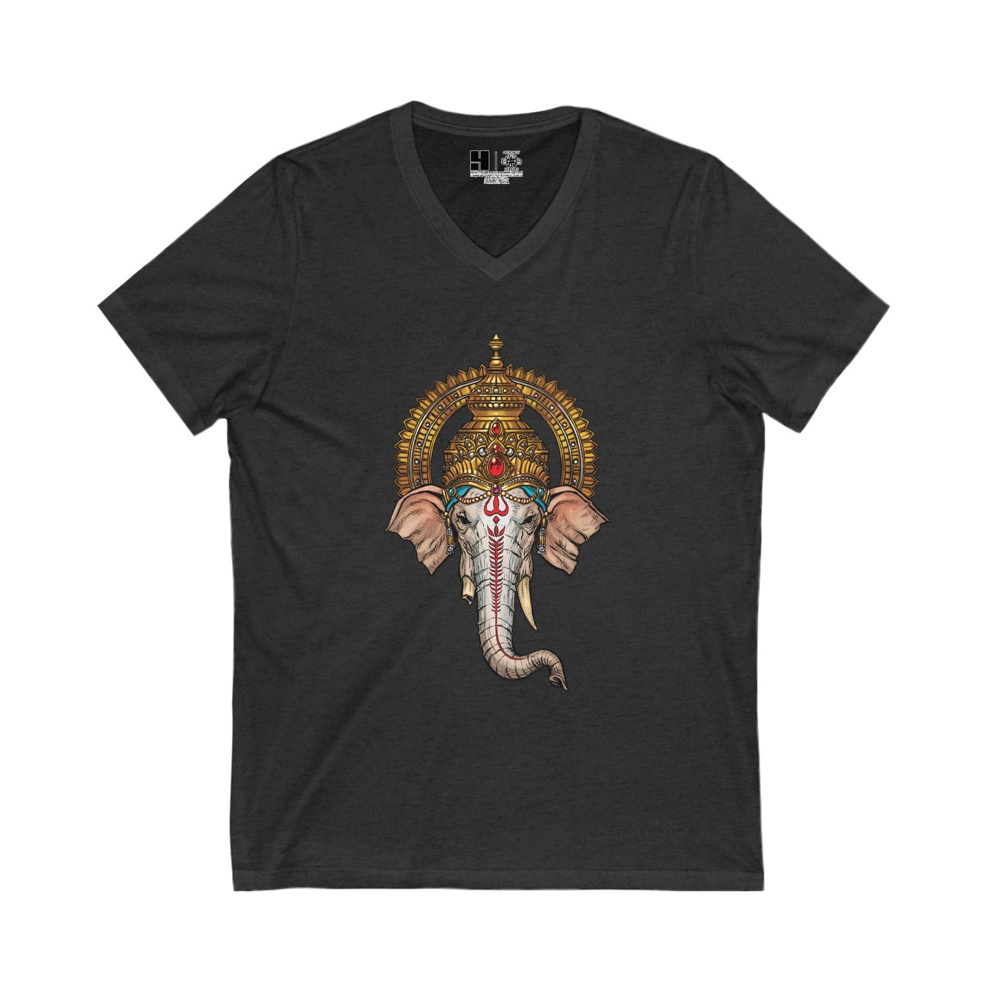 Ganesha | Figura Obscura | V-Neck T-Shirt