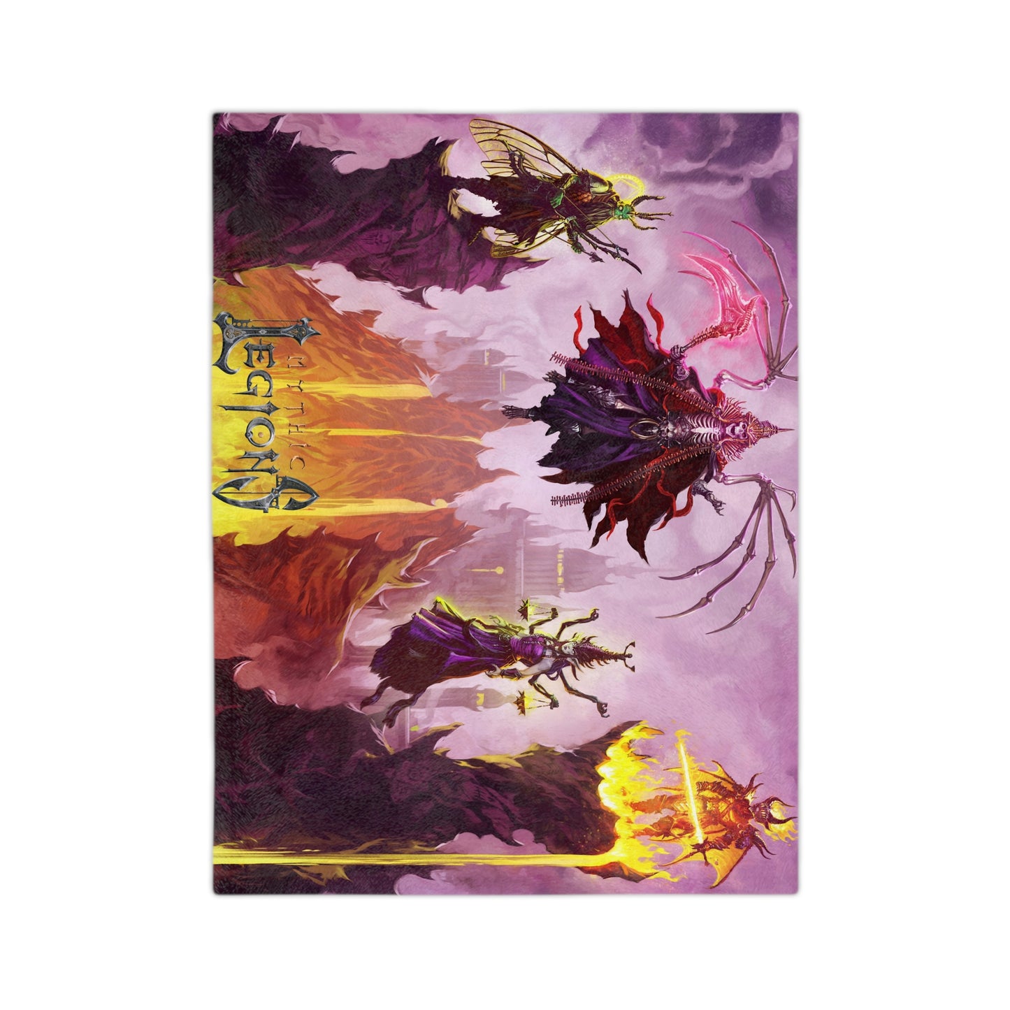 Necronominus | Mythic Legions | Velveteen Microfiber Blanket