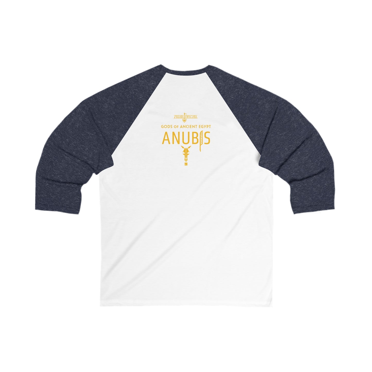 Anubis | Figura Obscura | 3\4 Sleeve Baseball T-Shirt