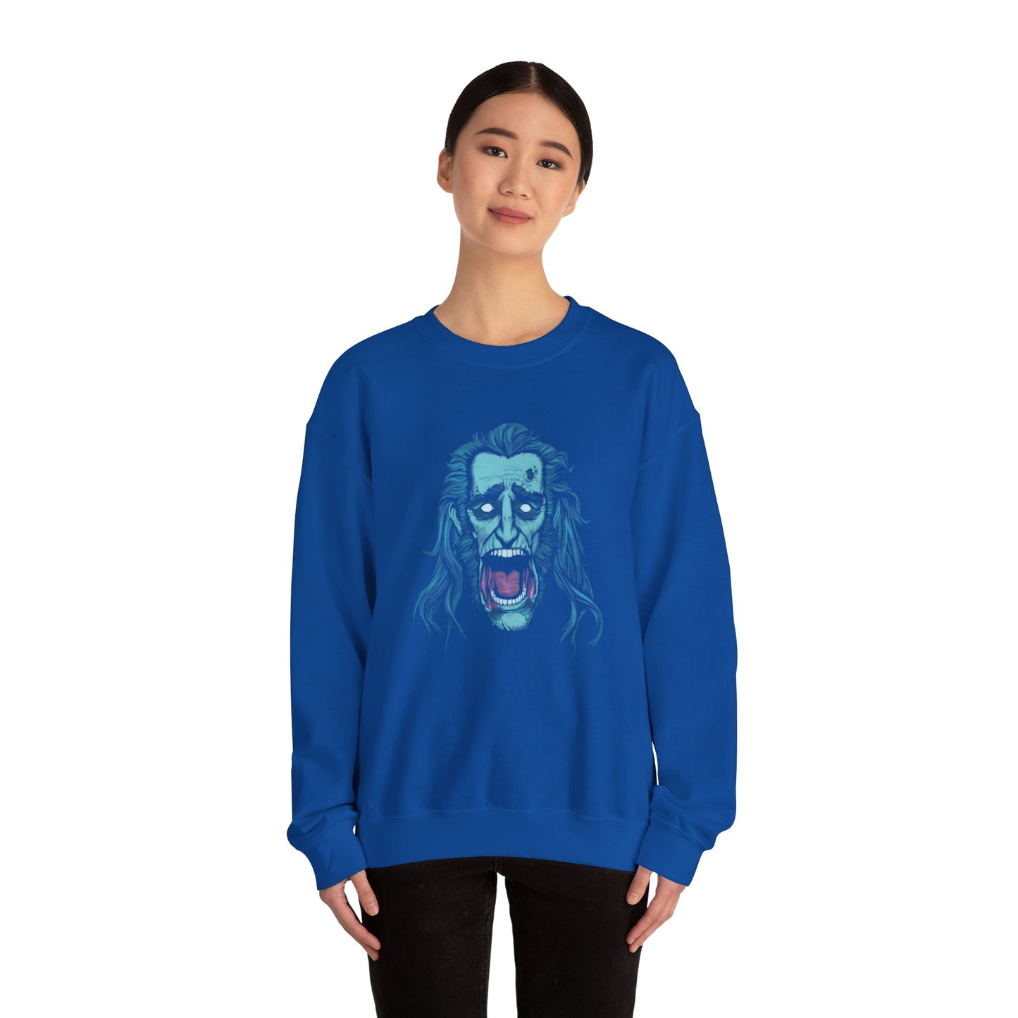 Jacob Marley | Blue/White | Figura Obscura | Sweatshirt