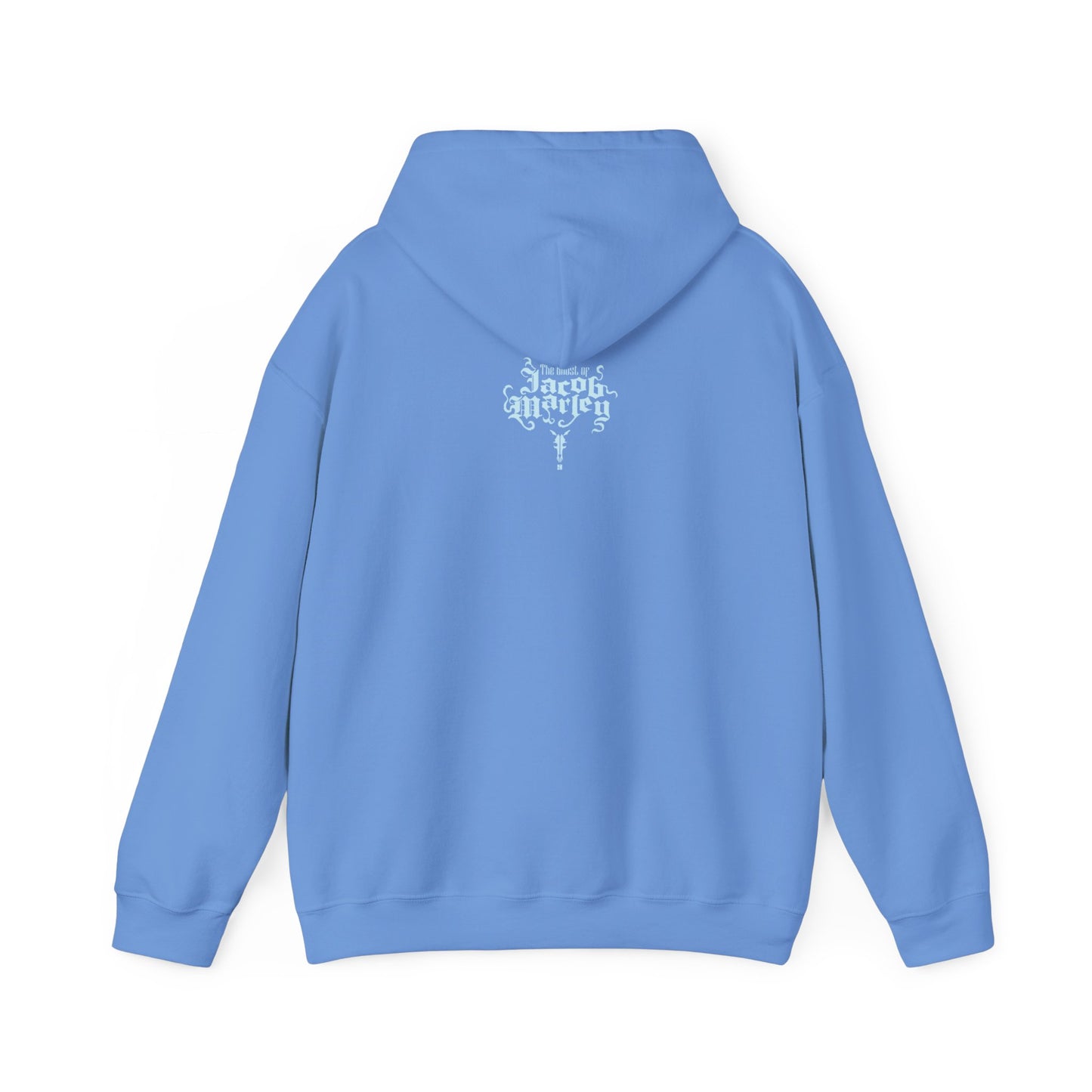 Jacob Marley | Blue/White | Figura Obscura | Pullover Hoodie