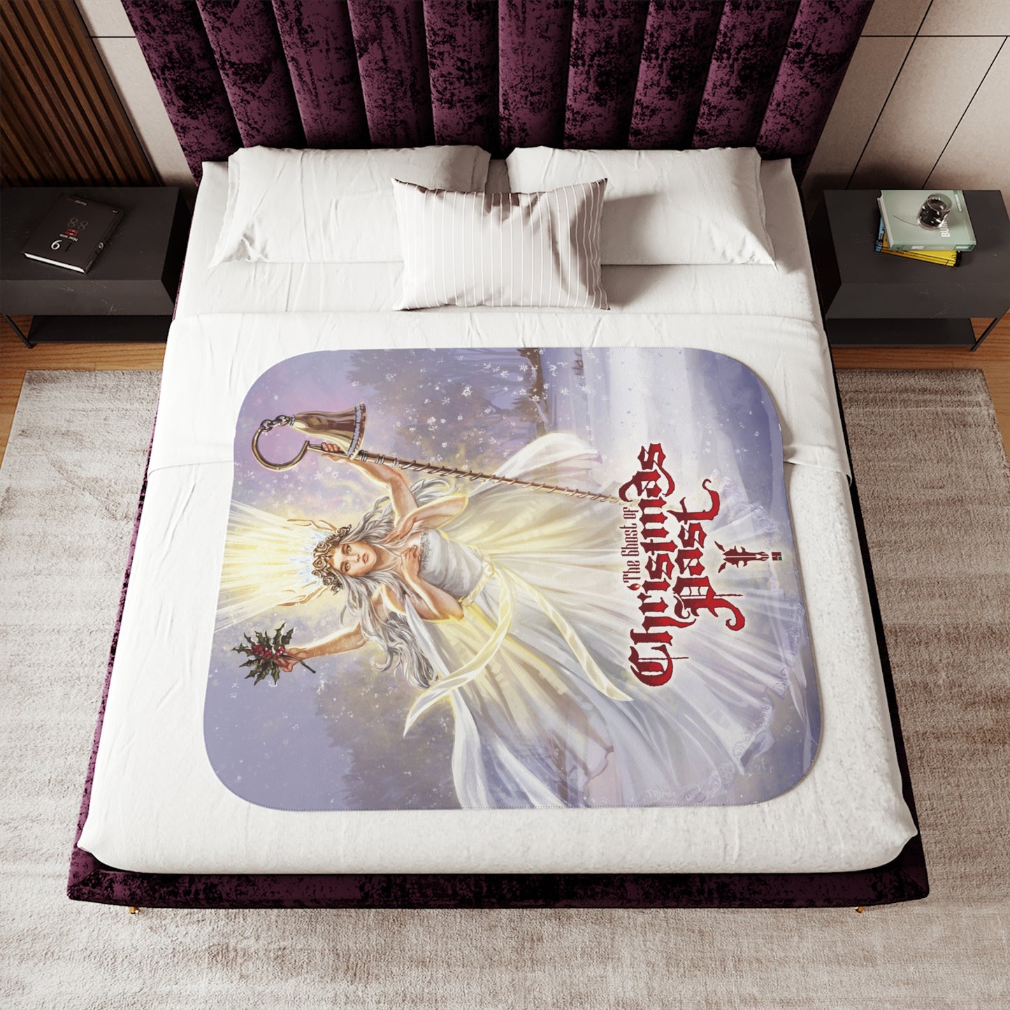 Christmas Past | Figura Obscura | Sherpa Blanket