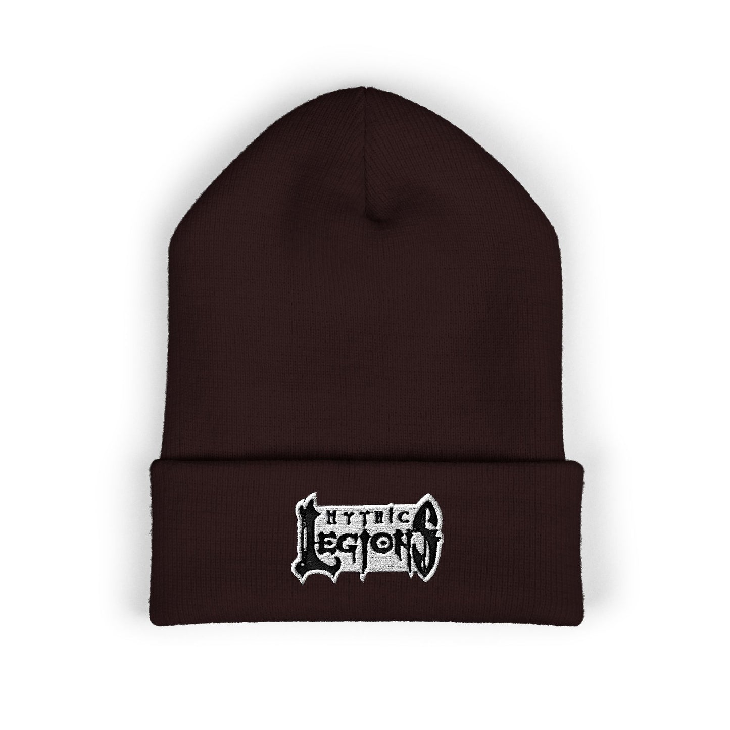Embroidered Classic Cuffed Beanie | Mythic Legions OG Logo