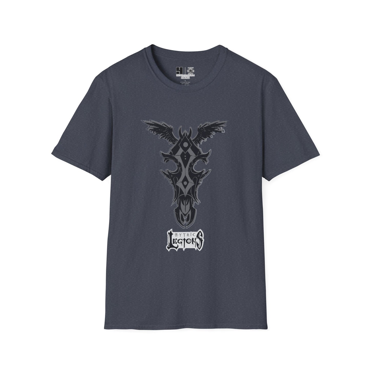 4H | Wing | Skull Logo | w_ Logo | Mythic Legions | Soft T-Shirt