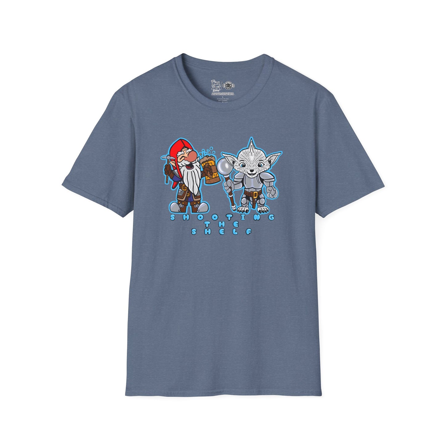 Shooting the Shelf | Mythic Legions | Fan Art | Soft T-Shirt