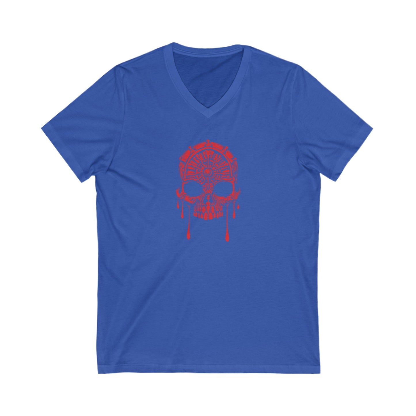 Masque of the Red Death, The | Red | Figura Obscura | V-Neck T-Shirt