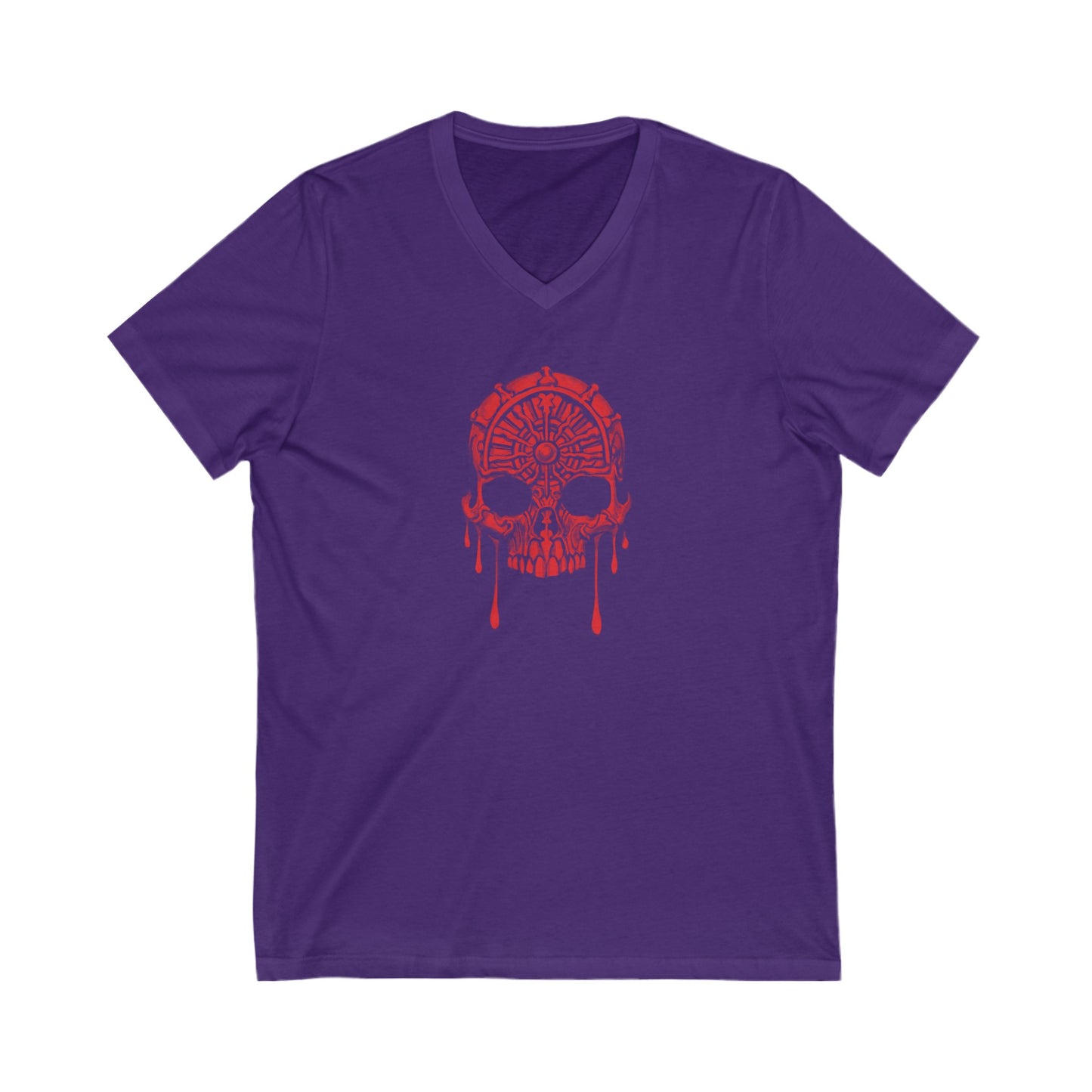 Masque of the Red Death, The | Red | Figura Obscura | V-Neck T-Shirt