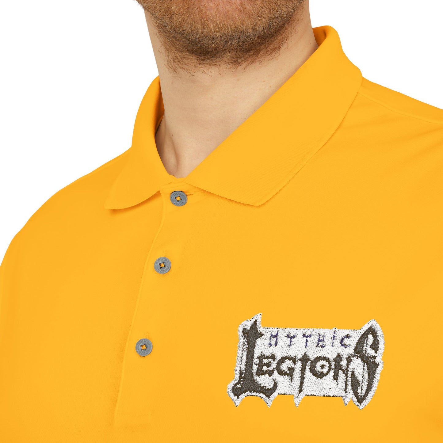 Embroidered Adidas Performance Polo | Mythic Legions OG Logo