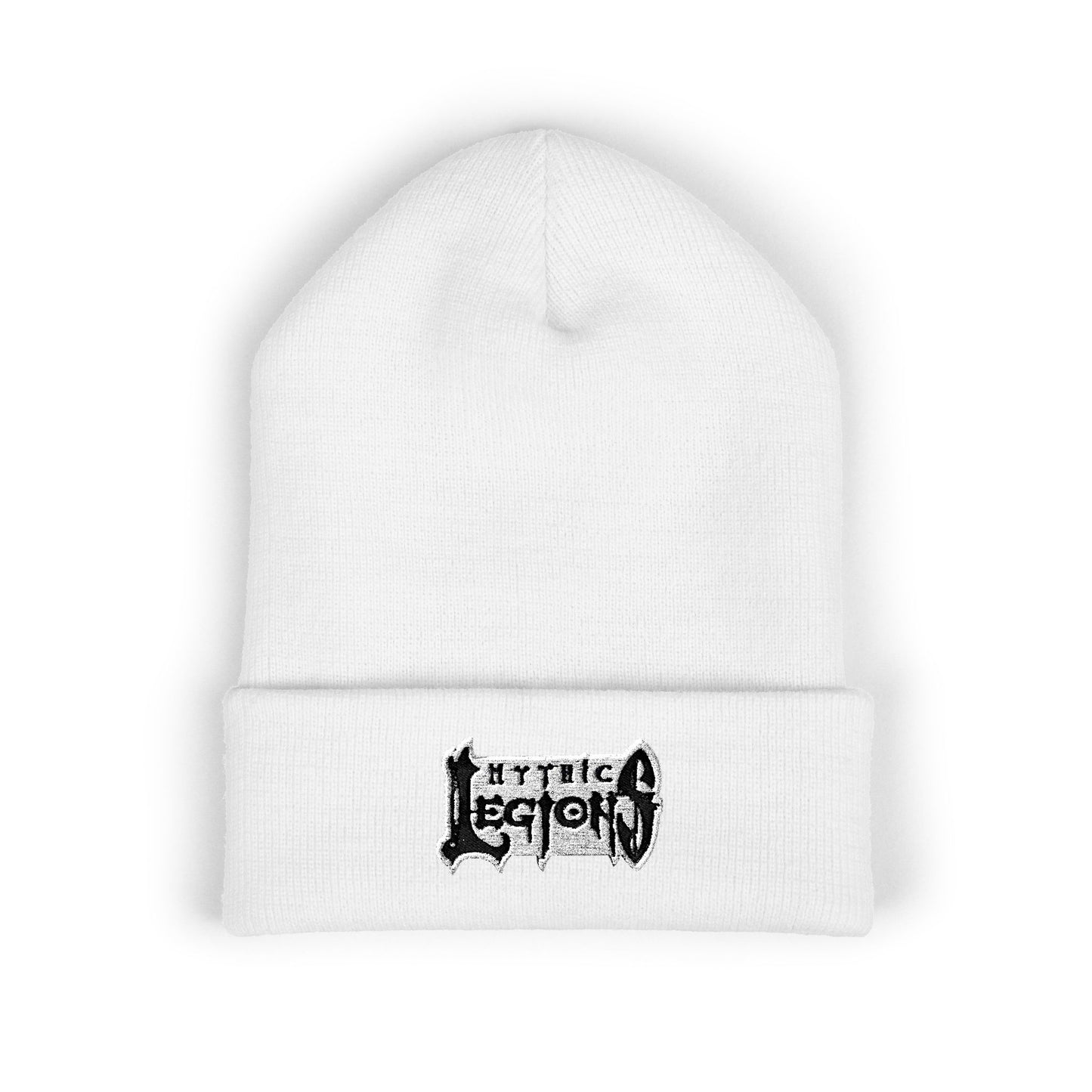 Embroidered Classic Cuffed Beanie | Mythic Legions OG Logo
