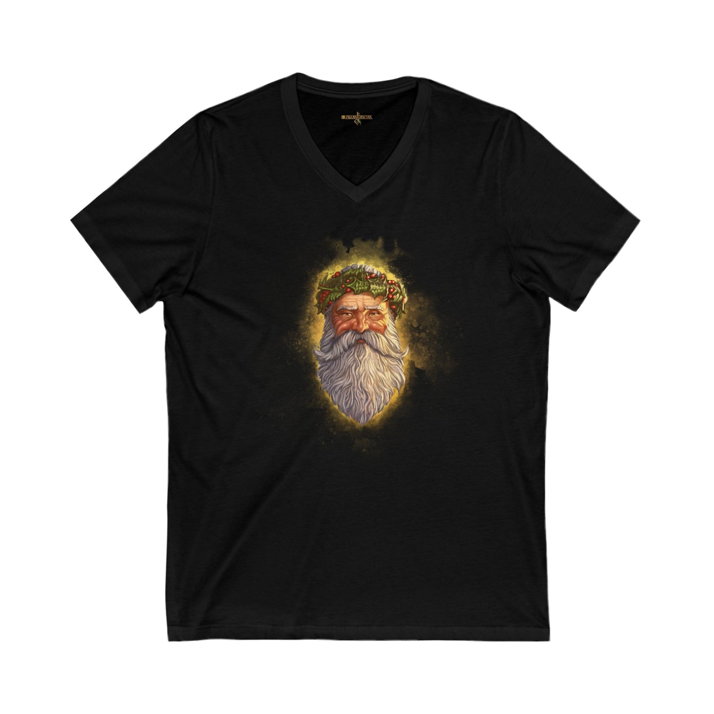 Father Christmas v2 | Figura Obscura | V-Neck T-Shirt