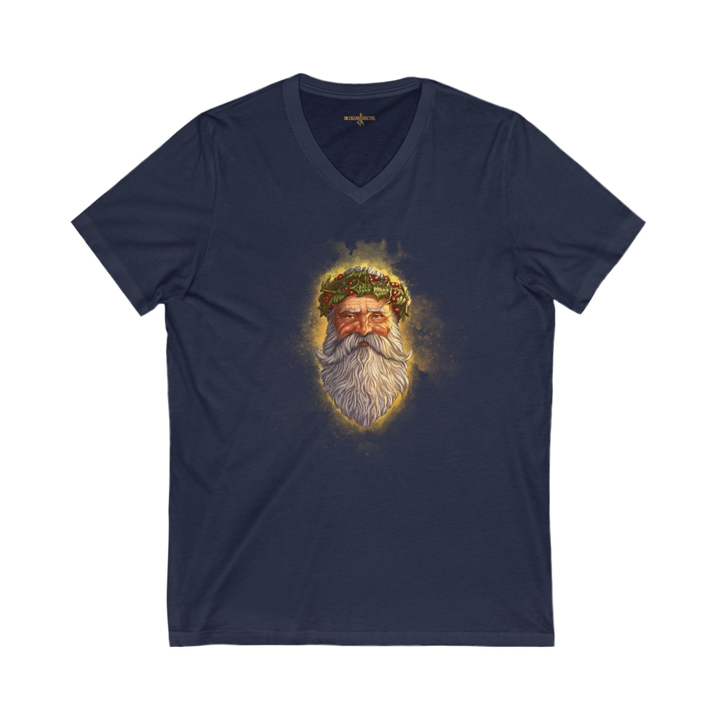 Father Christmas v2 | Figura Obscura | V-Neck T-Shirt