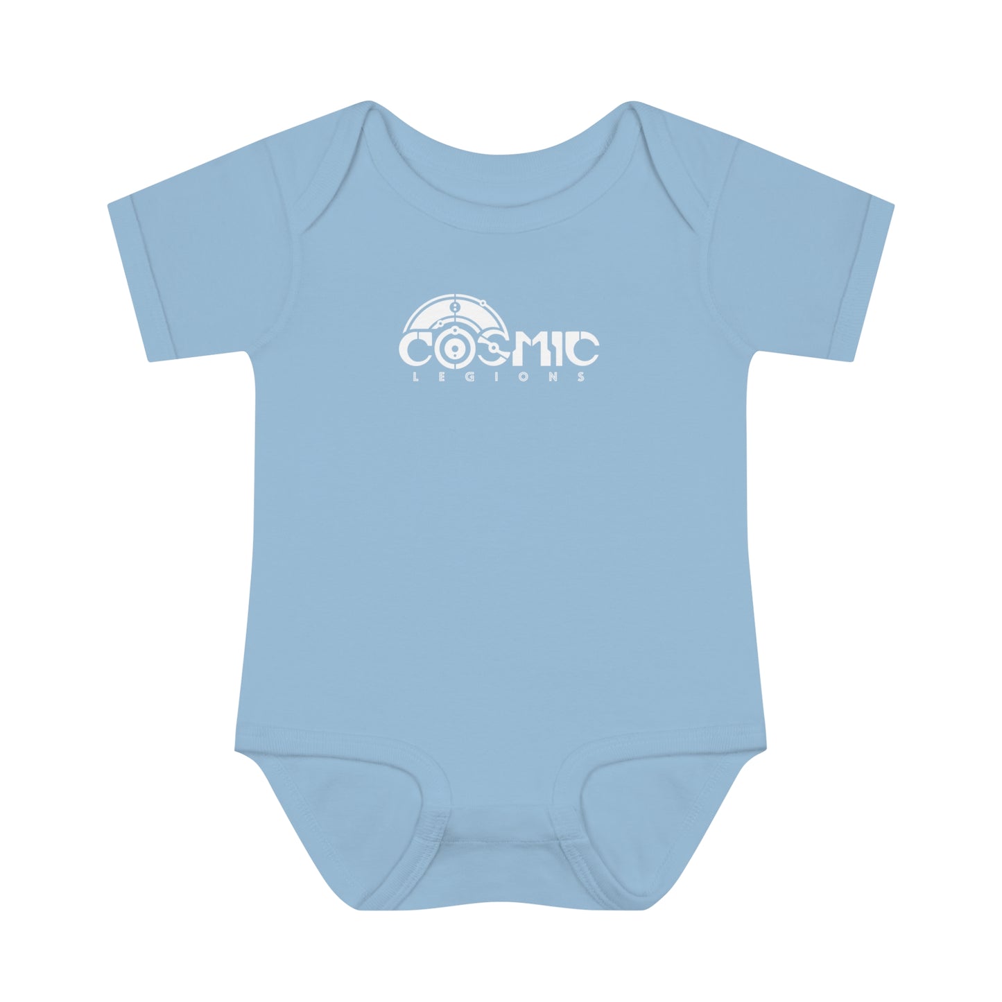 Cosmic Legions Logo | White | Baby Bodysuit