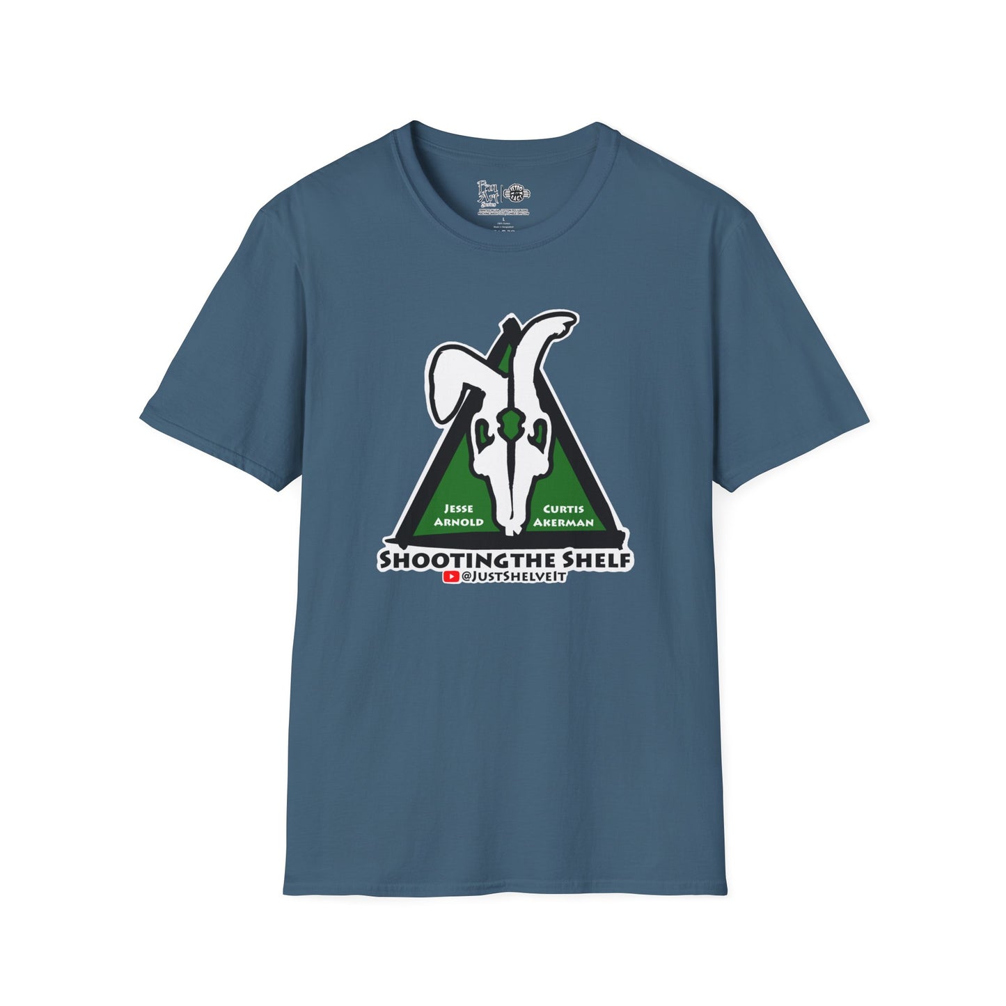 Shooting the Shelf Logo | Mythic Legions | Fan Art | Soft T-Shirt