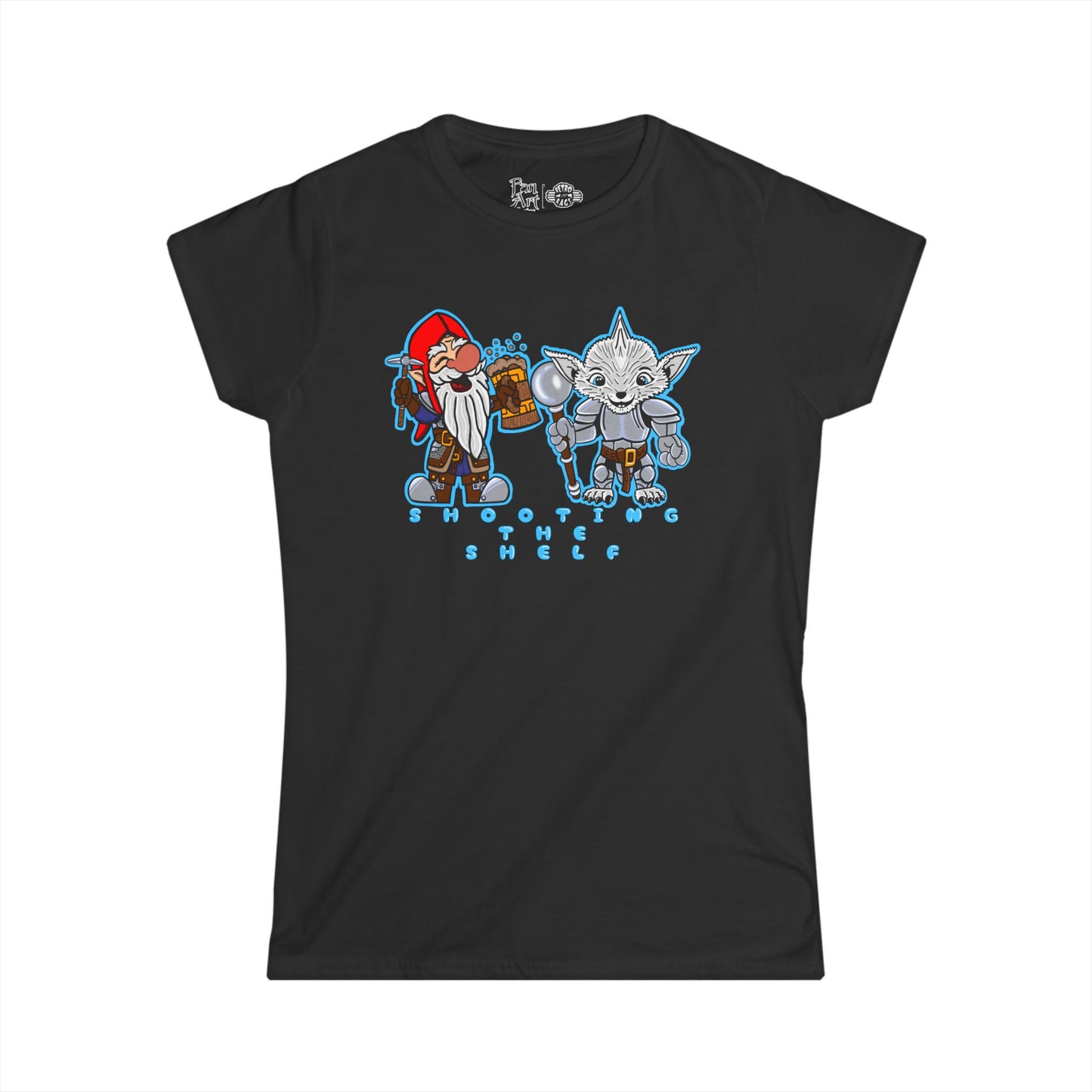 Shooting the Shelf | Mythic Legions | Fan Art | Women's T-Shirt