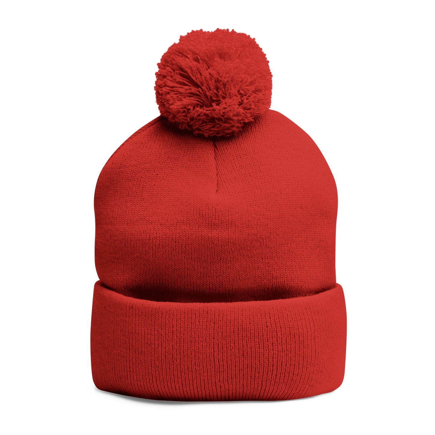 Embroidered Pom-Pom Knit Beanie | Mythic Legions OG Logo