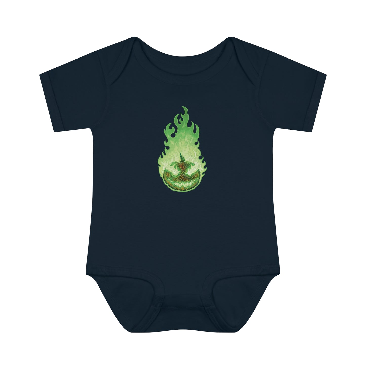 Headless Horseman, The | Green | Figura Obscura | Baby Bodysuit