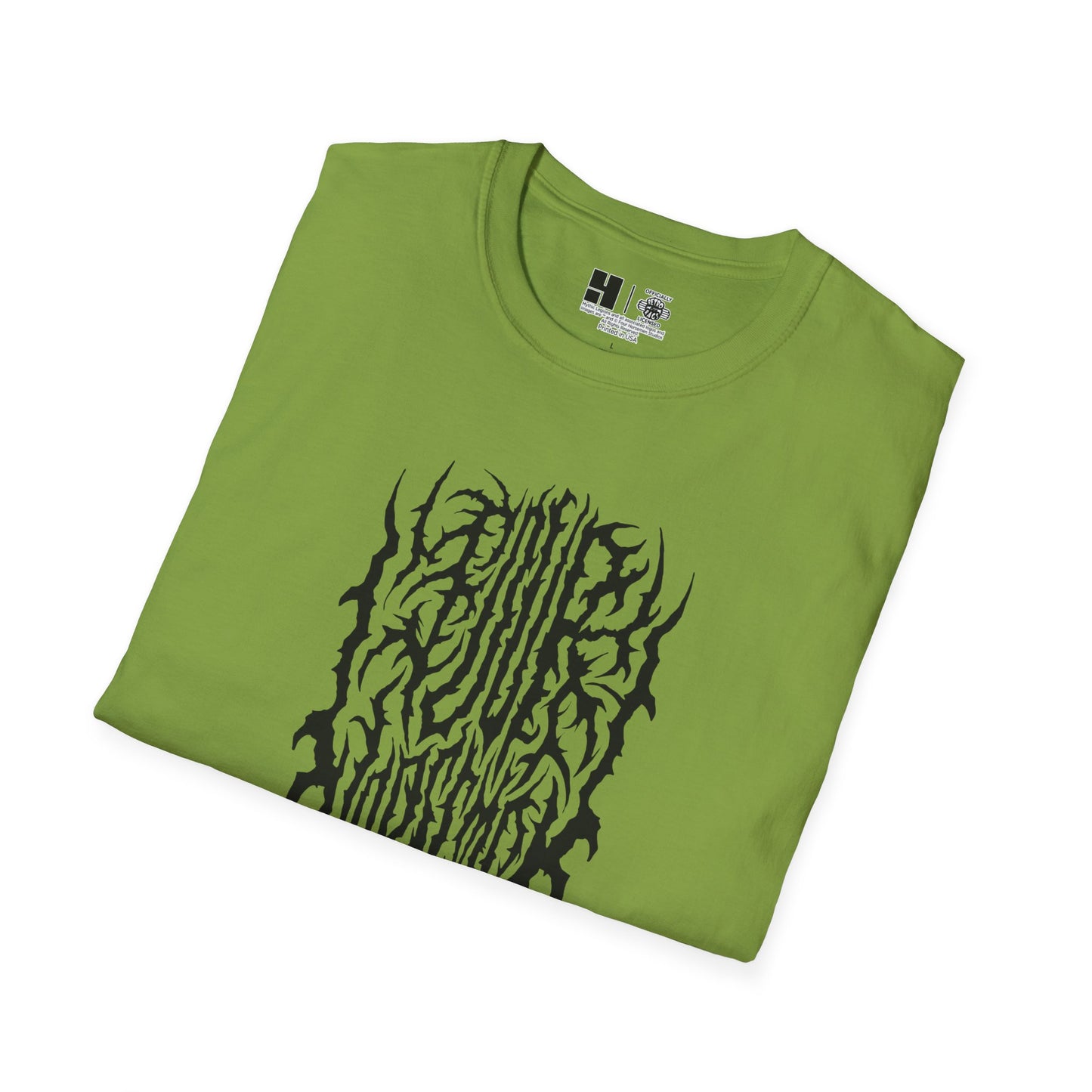 4H Metal Logo Black | Mythic Legions | Soft T-Shirt