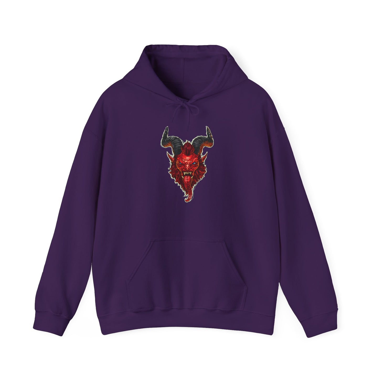 Krampus v2 Red | Figura Obscura | Pullover Hoodie