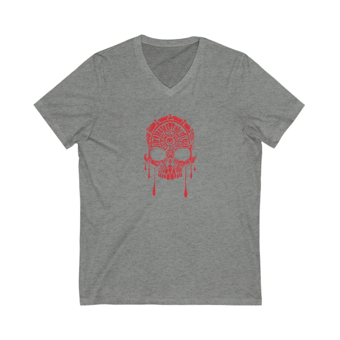 Masque of the Red Death, The | Red | Figura Obscura | V-Neck T-Shirt