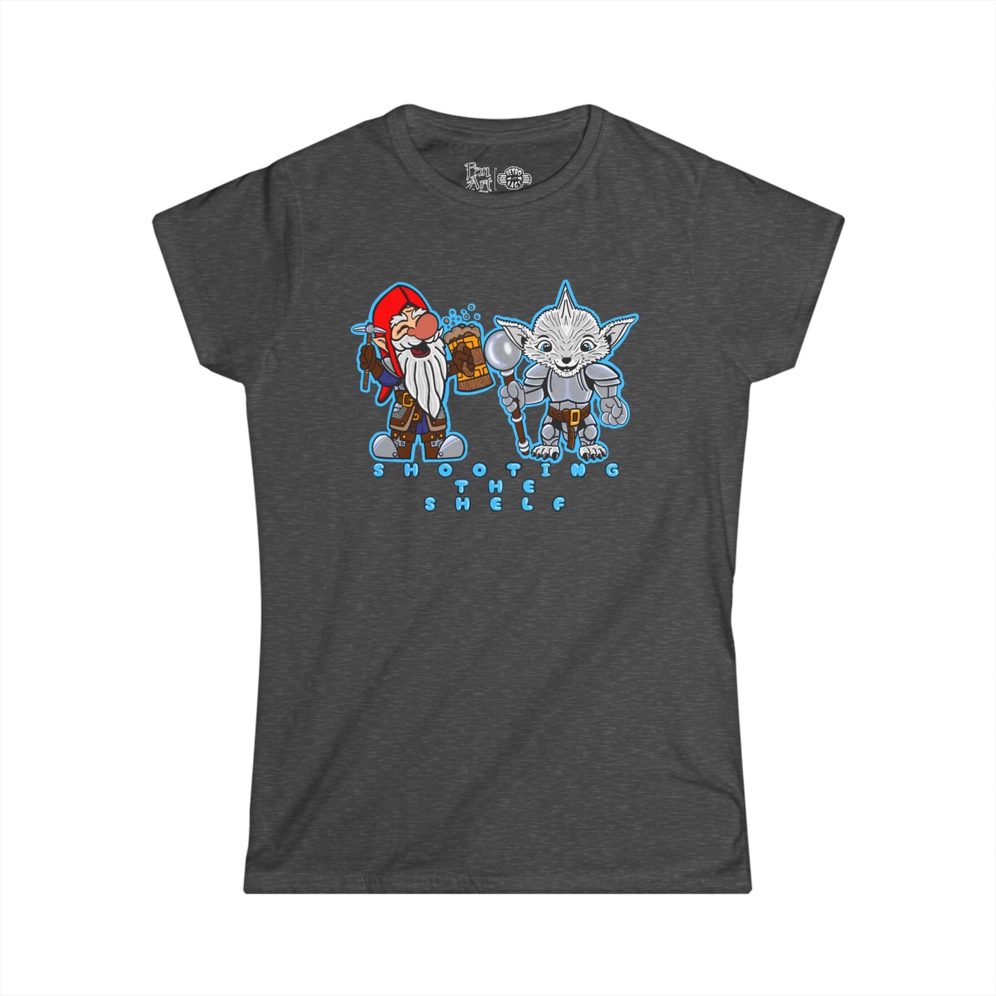 Shooting the Shelf | Mythic Legions | Fan Art | Women's T-Shirt
