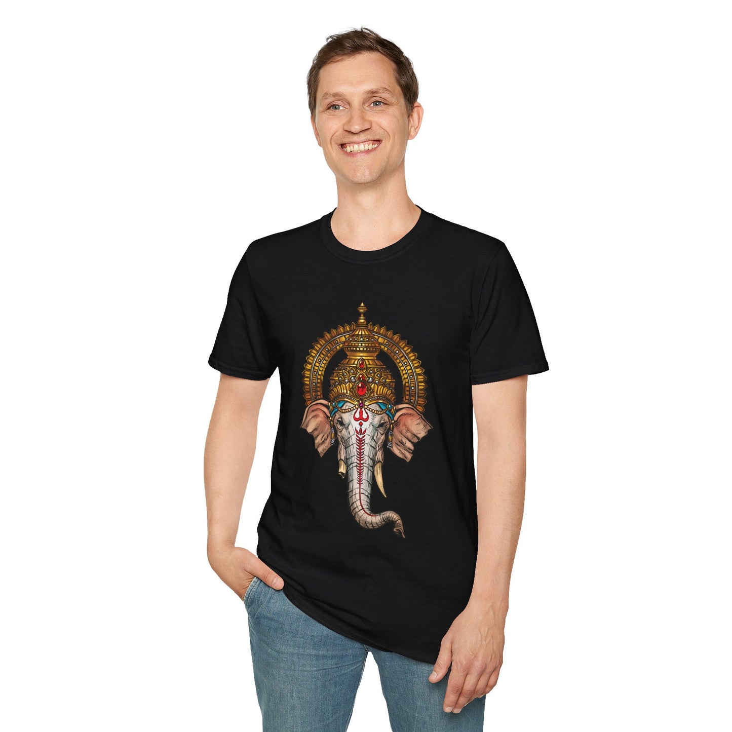 Ganesha v1 | Figura Obscura | Soft T-Shirt