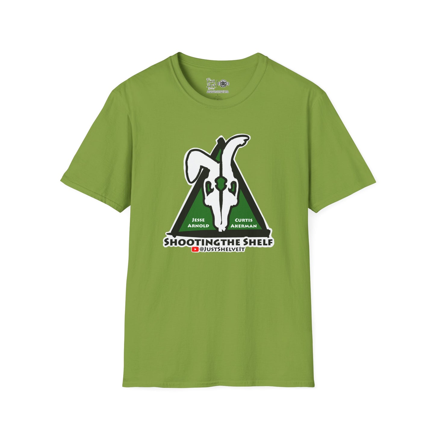 Shooting the Shelf Logo | Mythic Legions | Fan Art | Soft T-Shirt