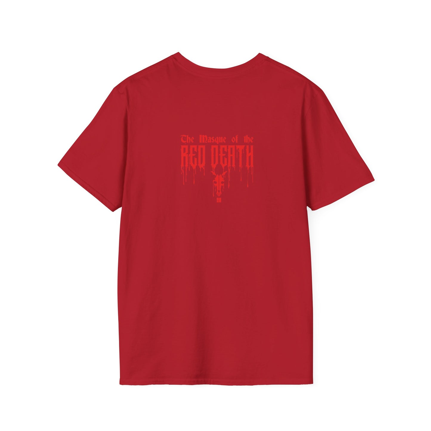 Masque of the Red Death, The | Red | Figura Obscura | Soft T-Shirt