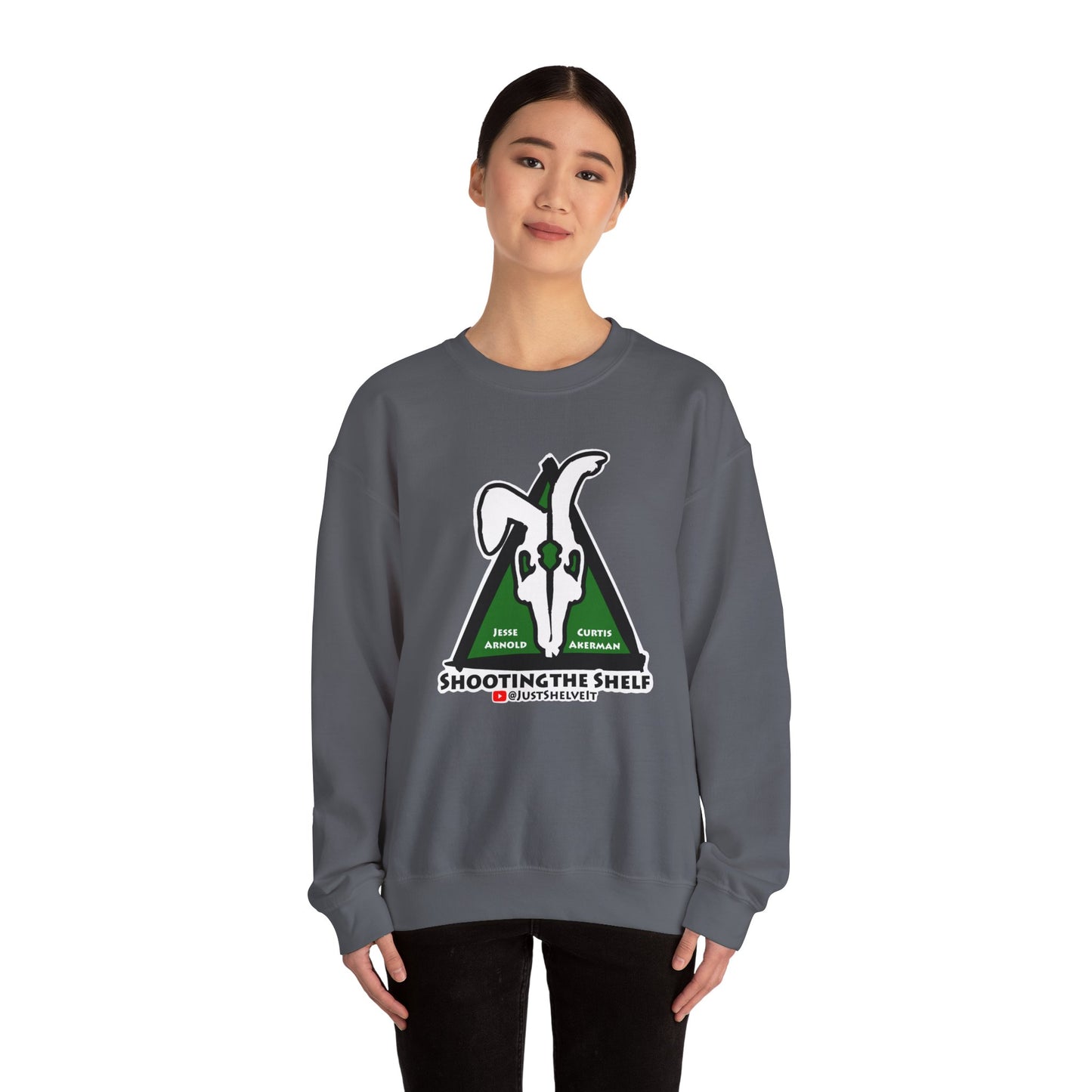 Shooting the Shelf Logo | Mythic Legions | Fan Art | Sweatshirt