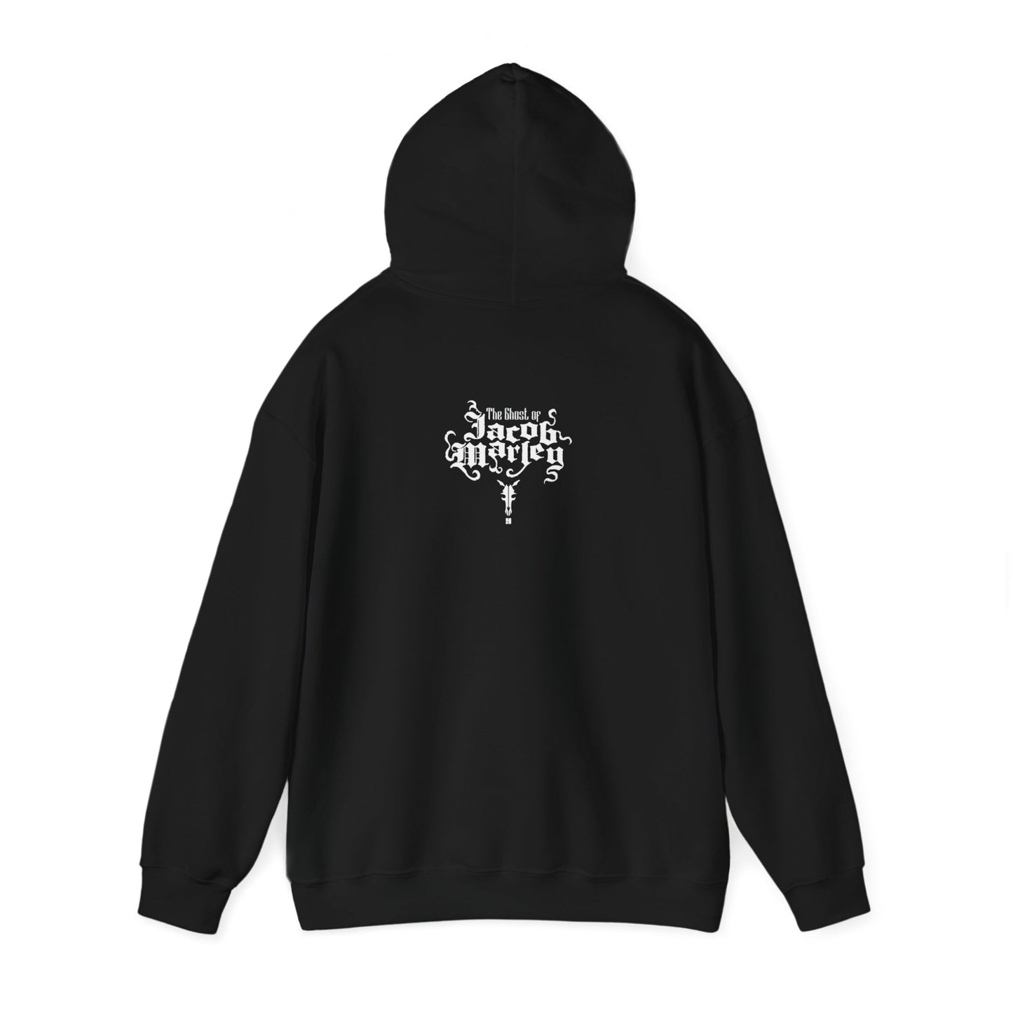 Jacob Marley | White | Figura Obscura | Pullover Hoodie