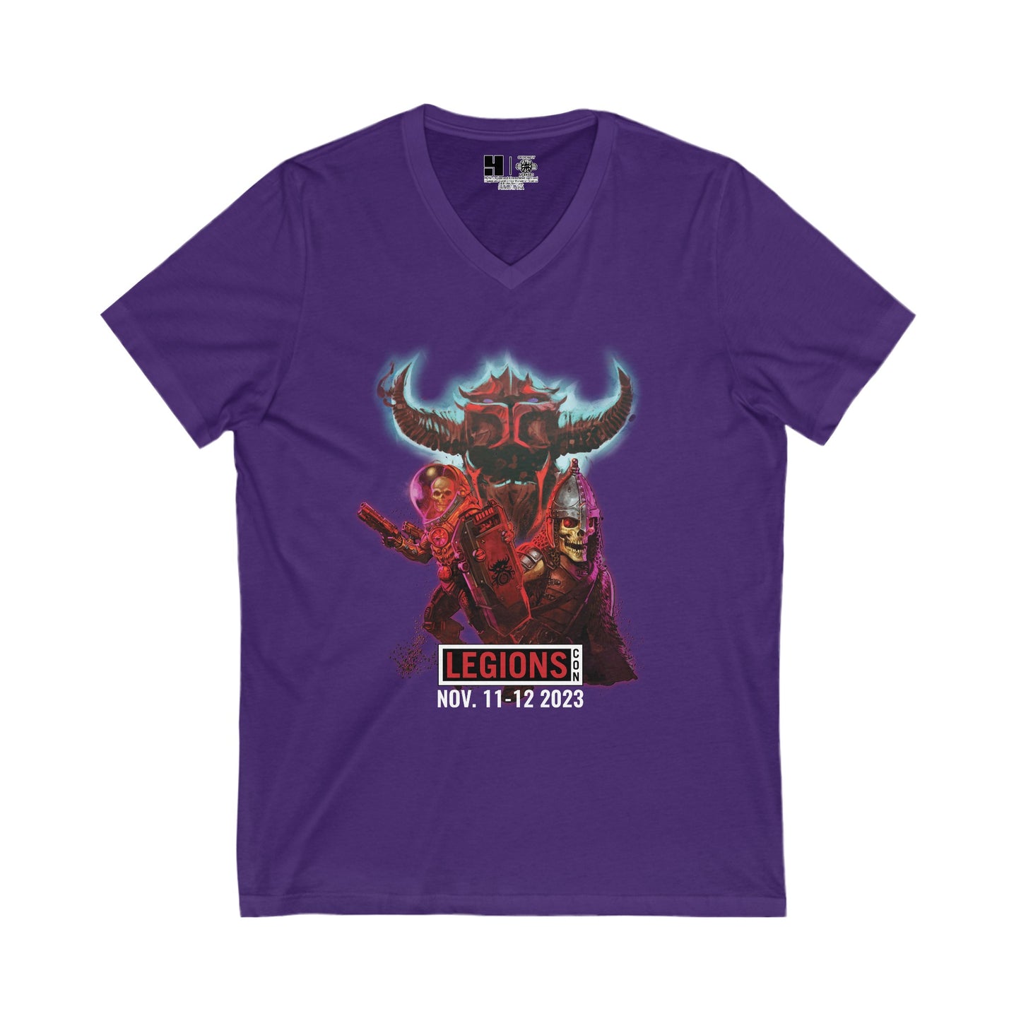 Wal-torr the Mad & Vorgus | LegionsCon | Cosmic & Mythic Legions | V-Neck T-Shirt