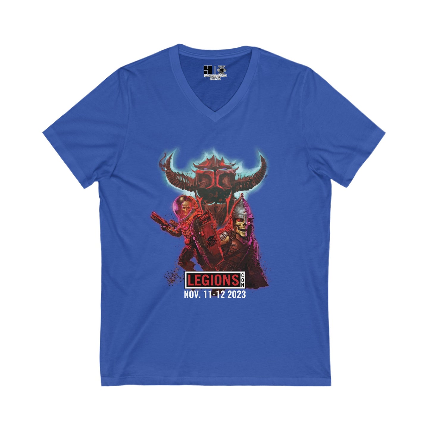 Wal-torr the Mad & Vorgus | LegionsCon | Cosmic & Mythic Legions | V-Neck T-Shirt